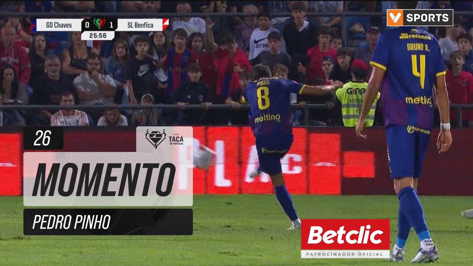 Chaves, Jogada, Pedro Pinho aos 26'