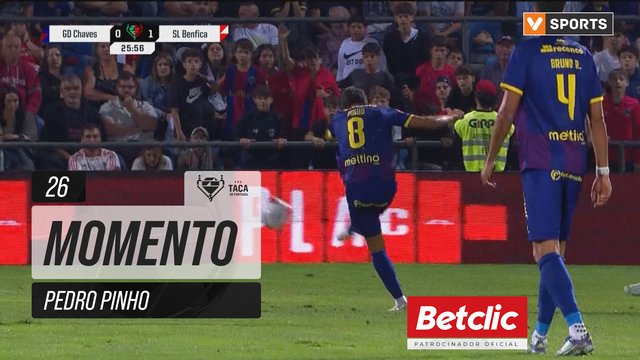 Chaves, Jogada, Pedro Pinho aos 26'