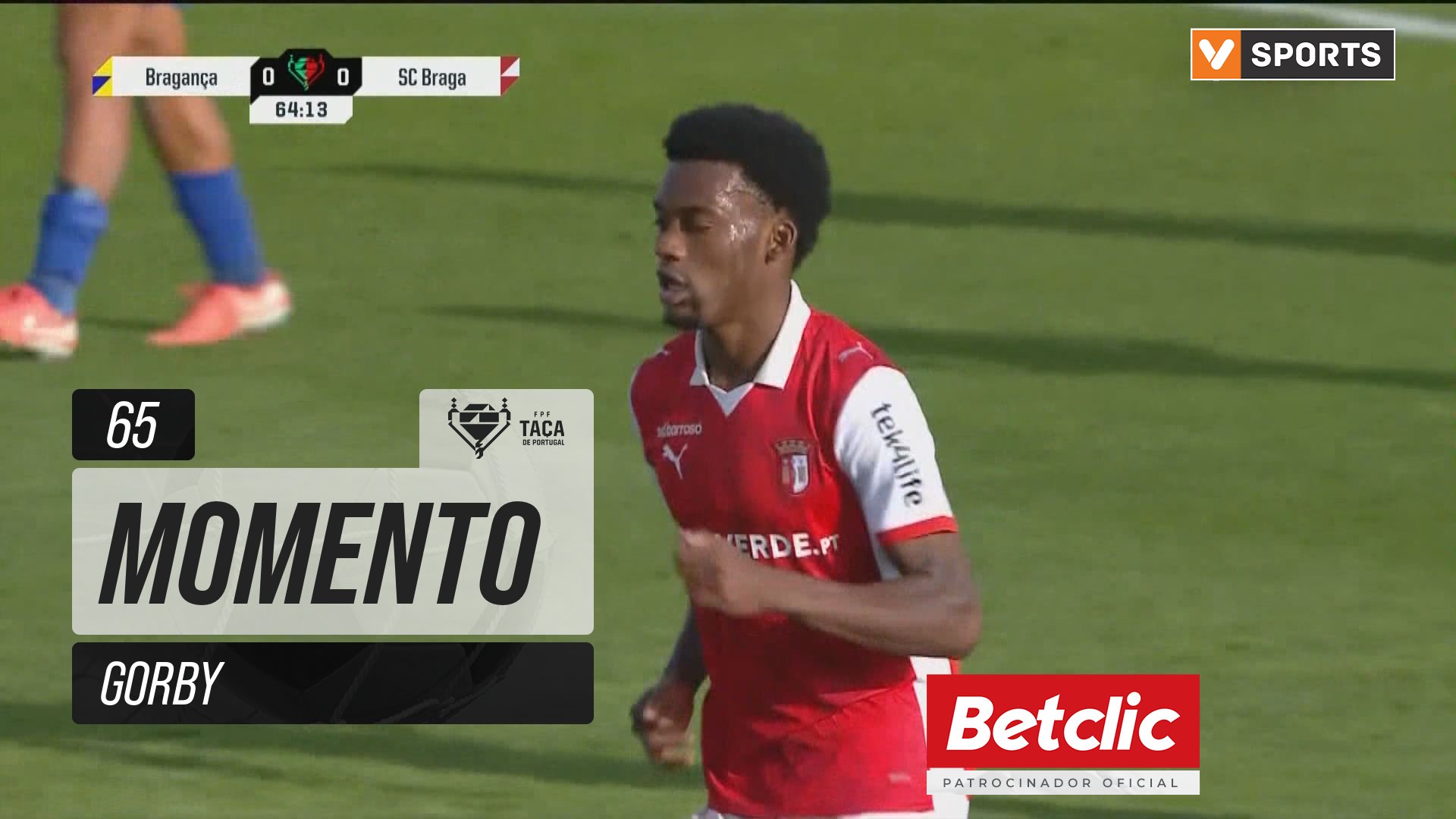 Braga, Jogada, Gorby aos 65'