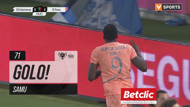 GOLO! FC Porto, Samu aos 71', Celoricense 0-3 FC Porto