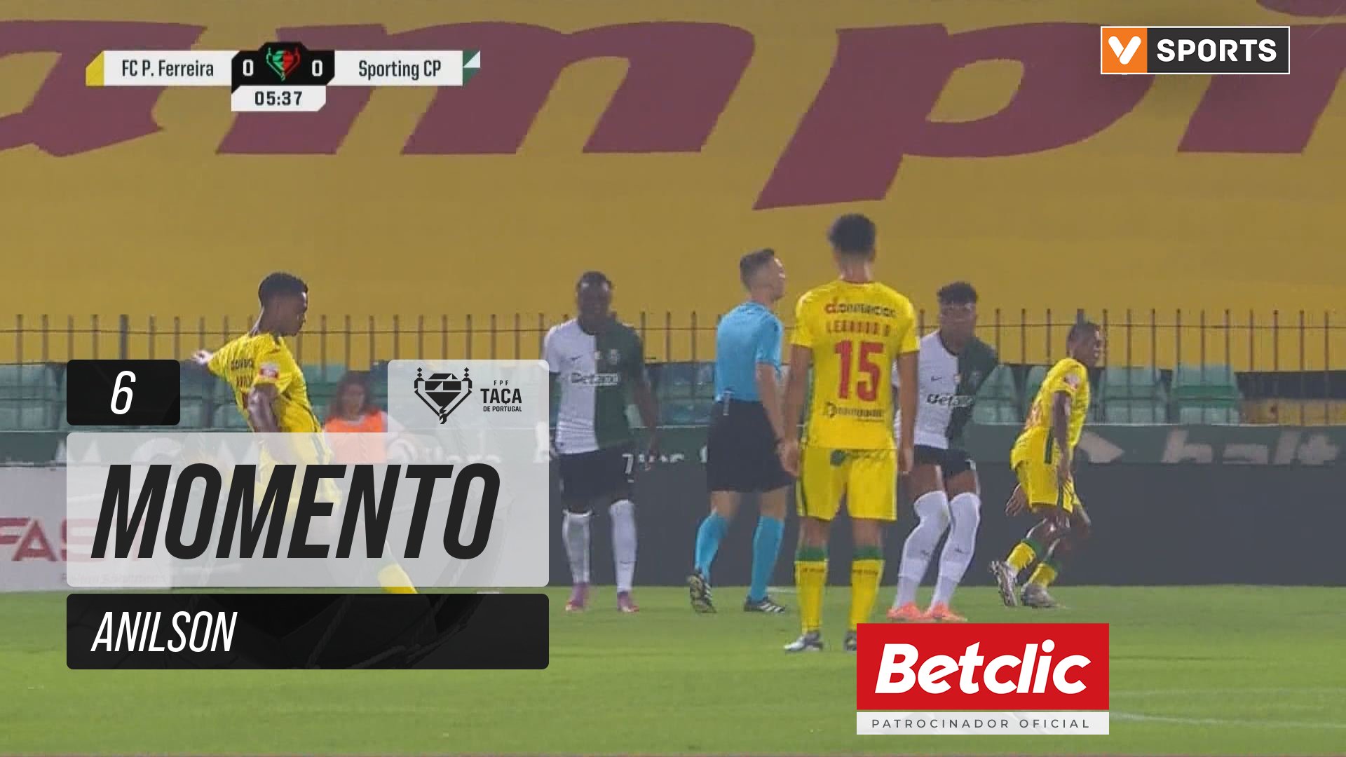 P. Ferreira, Jogada, Anilson aos 6'