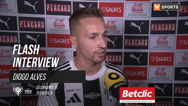 Taça de Portugal (3ª Eliminatória) | Celoricense 0-4 FC Porto: Flash Interview Diogo Alves