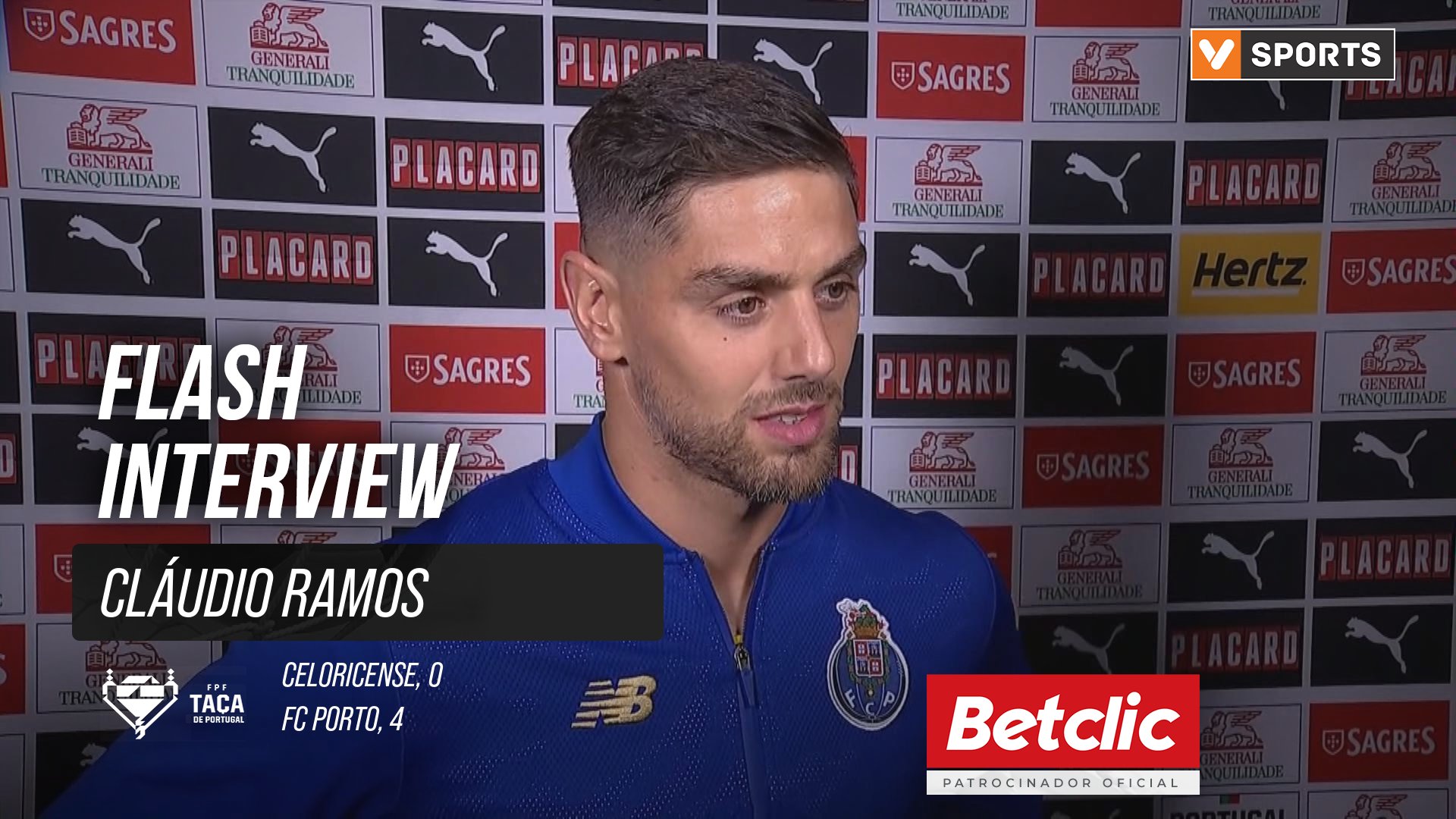 Taça de Portugal (3ª Eliminatória) | Celoricense 0-4 FC Porto: Flash Interview Cláudio Ramos