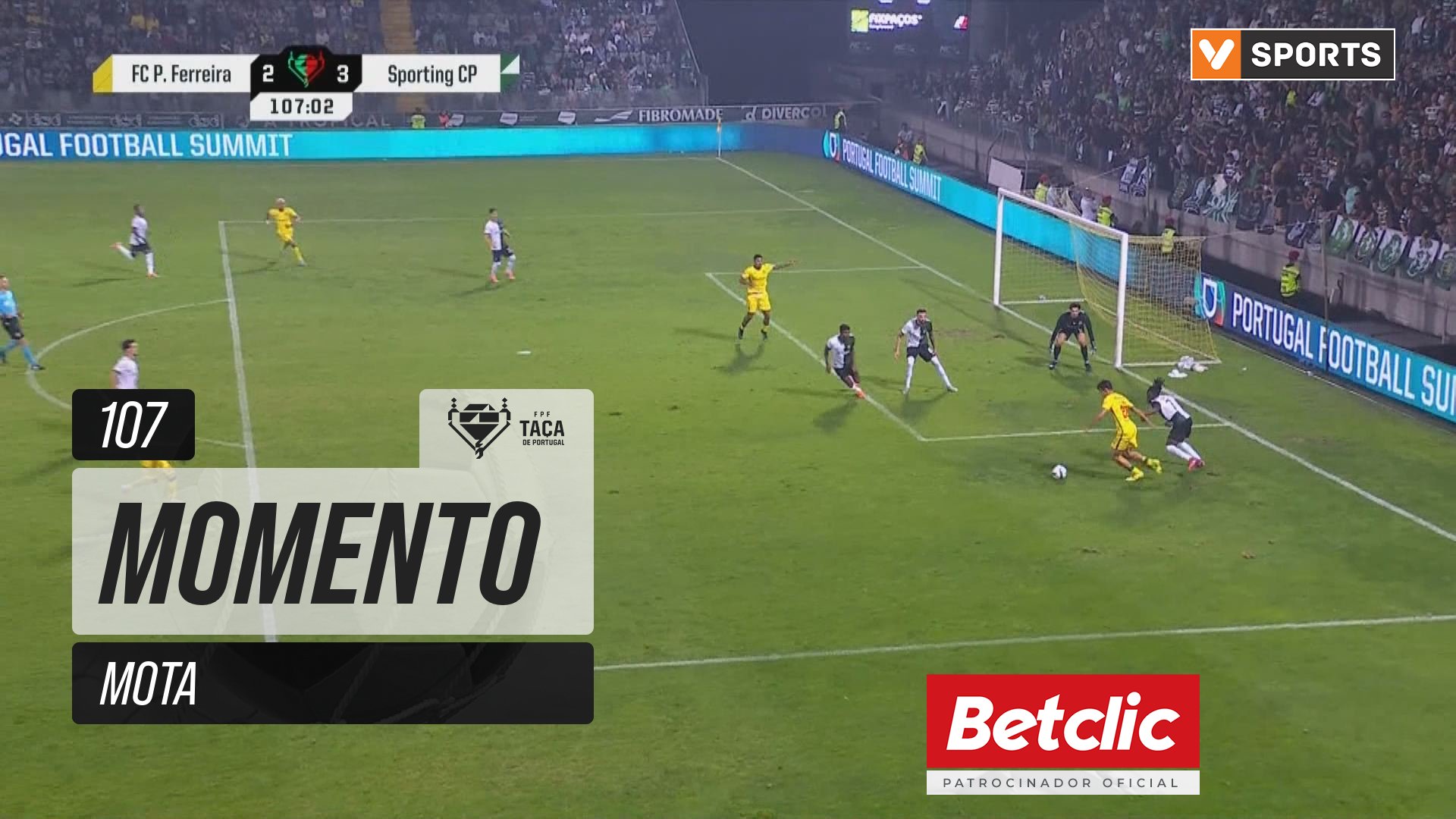 P. Ferreira, Jogada, Mota aos 107'