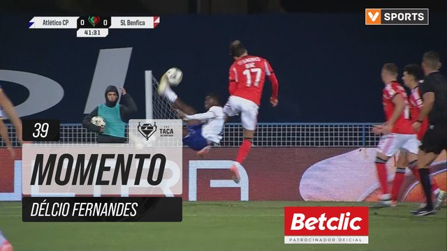 Atlético CP, Jogada, Délcio Fernandes aos 39'