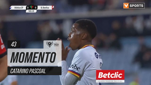 Atlético CP, Jogada, Catarino Pascoal aos 43'