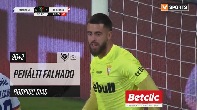 Atlético CP, Jogada, Rodrigo Dias aos 90'+2'