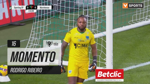 Sporting, Jogada, Rodrigo Ribeiro aos 16'