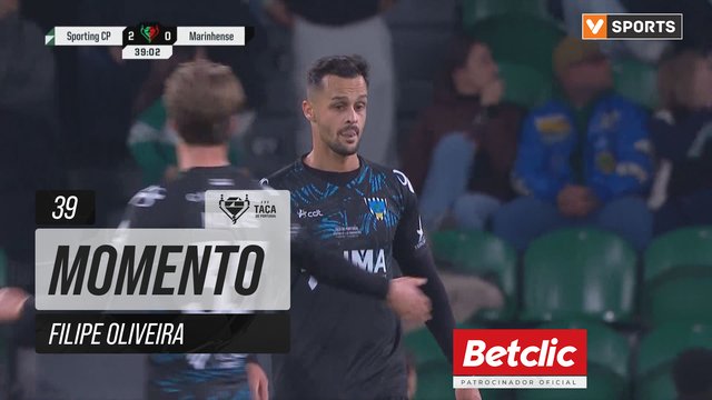 Marinhense, Jogada, Filipe Oliveira aos 39'