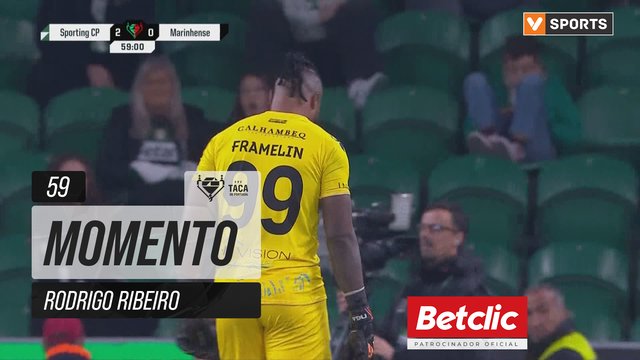 Sporting, Jogada, Rodrigo Ribeiro aos 59'