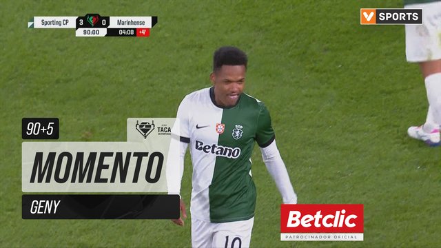 Sporting, Jogada, Geny aos 90'+5'