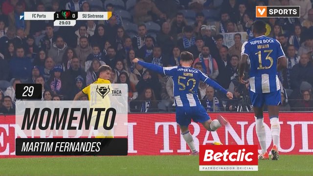 FC Porto, Jogada, Martim Fernandes aos 29'