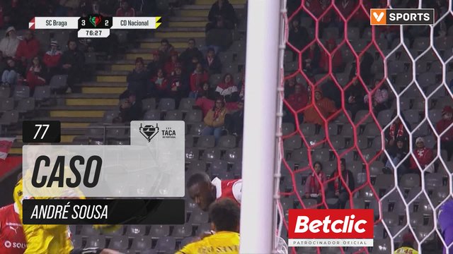 Nacional, Caso, André Sousa aos 77'