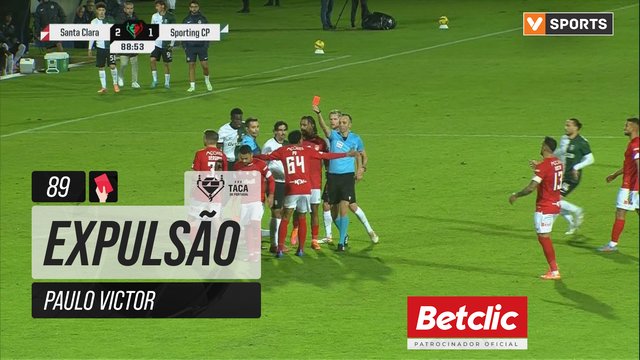 Santa Clara, Expulsão, Paulo Victor aos 89'