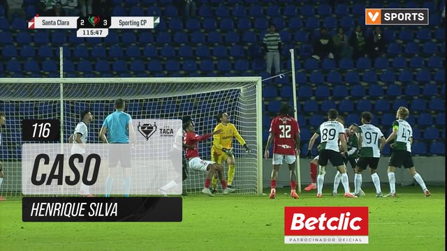 Santa Clara, Caso, Henrique Silva aos 116'