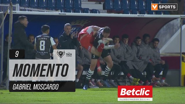 Braga, Caso, Gabriel Moscardo aos 9'