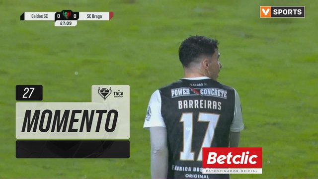 Caldas, Jogada, Gonçalo Barreiras aos 27'