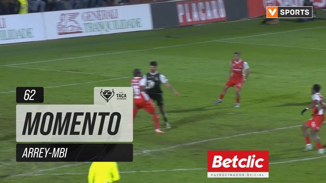 Braga, Caso, Arrey-Mbi aos 62'