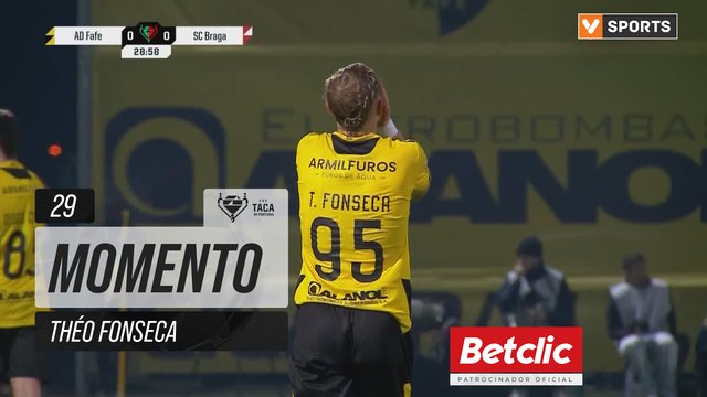 Fafe, Jogada, Théo Fonseca aos 29'