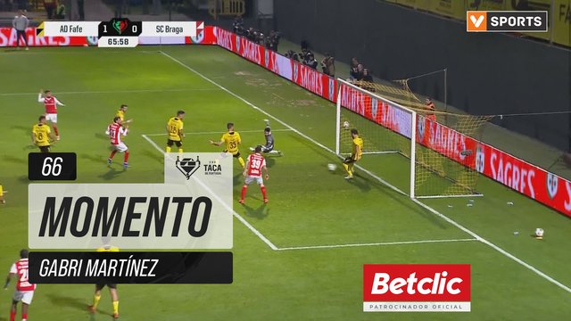 Braga, Jogada, Gabri Martínez aos 66'