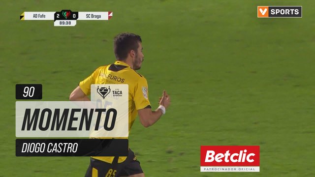 Fafe, Jogada, Diogo Castro aos 90'