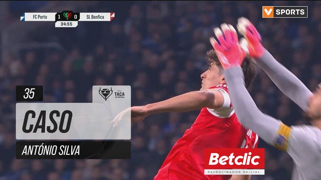 Benfica, Caso, António Silva aos 35'