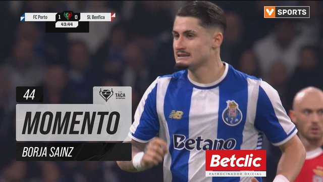 FC Porto, Jogada, Borja Sainz aos 44'