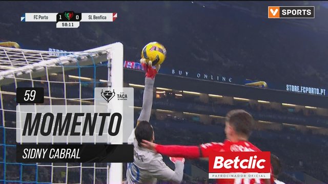 Benfica, Jogada, Sidny Cabral aos 59'