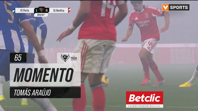 Benfica, Jogada, Tomás Araújo aos 65'