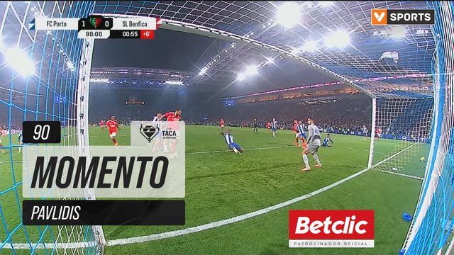 Benfica, Jogada, Pavlidis aos 90'