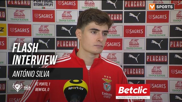 Taça de Portugal (Quartos de Final) | FC Porto 1-0 Benfica: Flash Interview António Silva