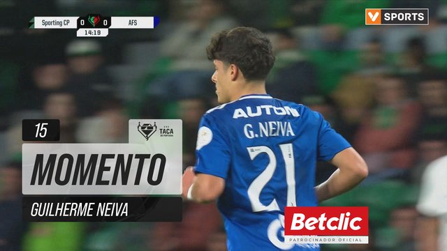 AVS, Jogada, Guilherme Neiva aos 15'