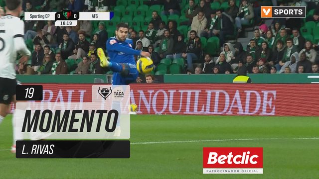 AVS, Jogada, L. Rivas aos 19'