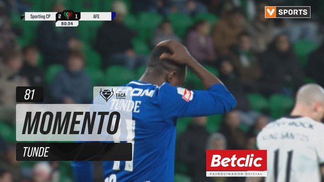 AVS, Jogada, Tunde aos 81'