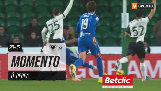 AVS, Jogada, Ó. Perea aos 90'+15'