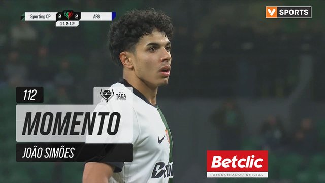 Sporting, Jogada, João Simões aos 112'