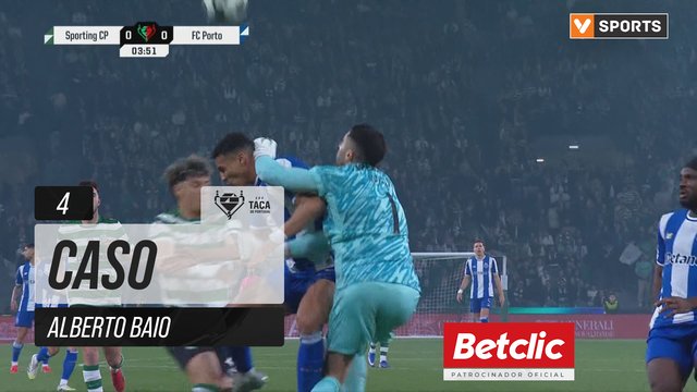 FC Porto, Caso, Alberto Baio aos 4'