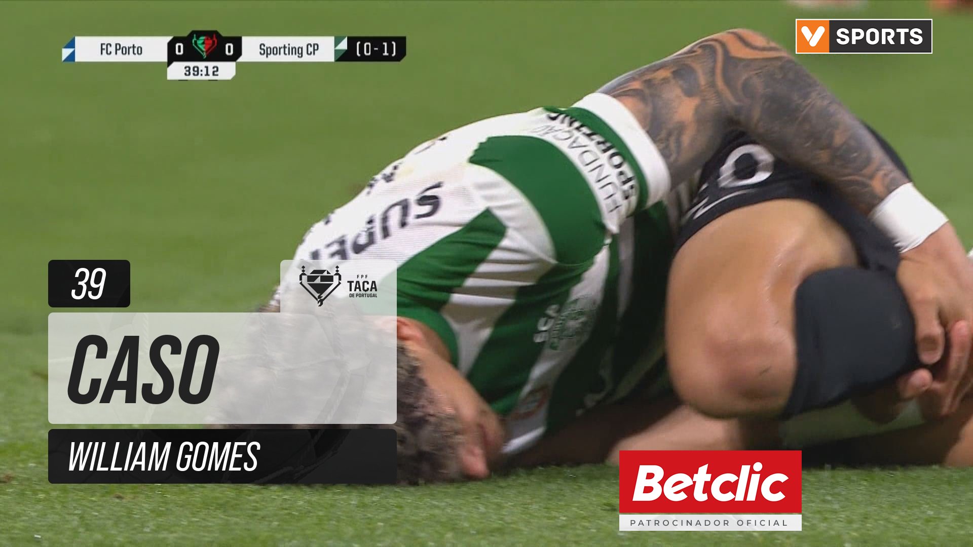 FC Porto, Caso, William Gomes aos 39'