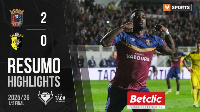 Taça Generali Tranquilidade (Meias-Finais): Resumo Torreense 2-0 Fafe