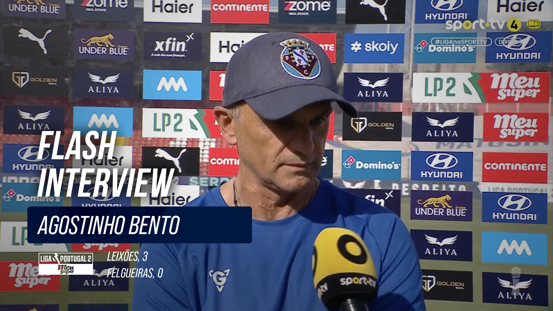 Flash Interview Agostinho Bento (Felgueiras)