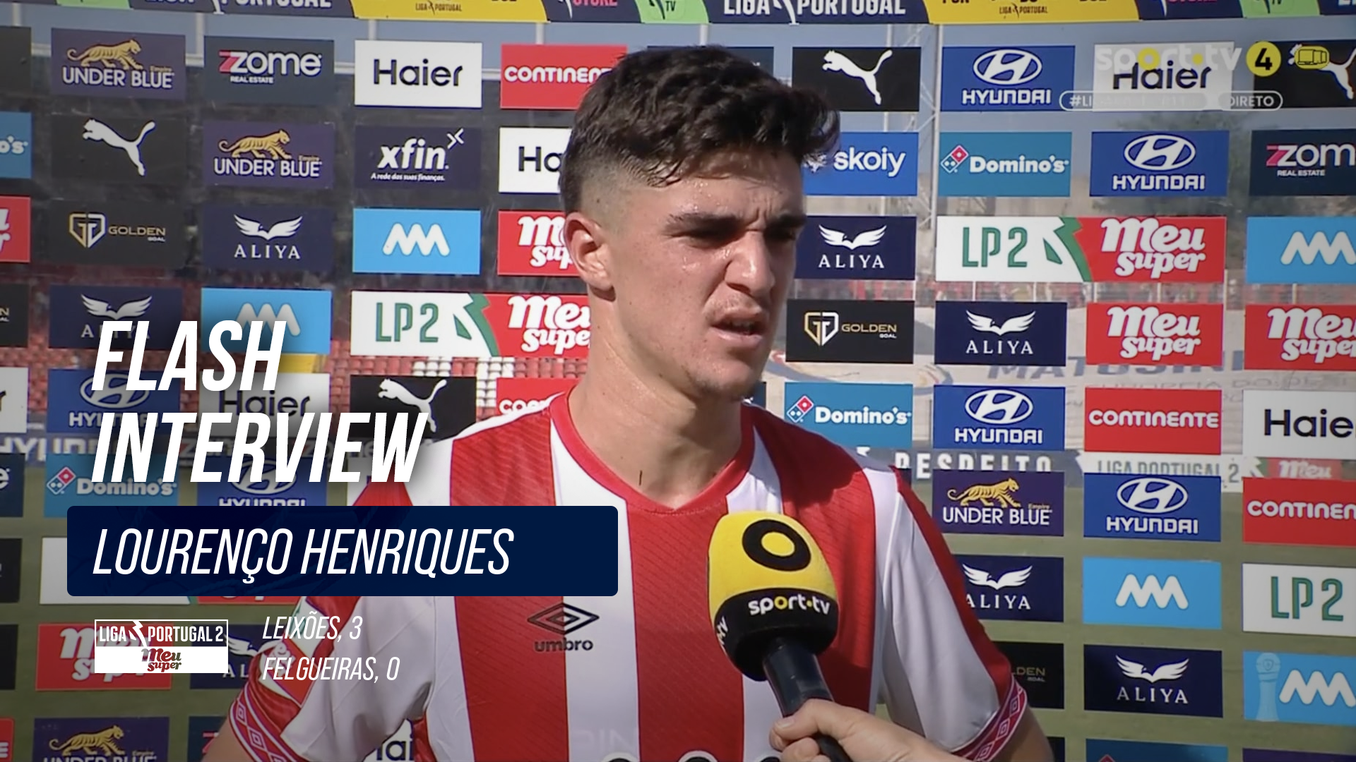 Flash Interview Loureno Henriques (Leixes)
