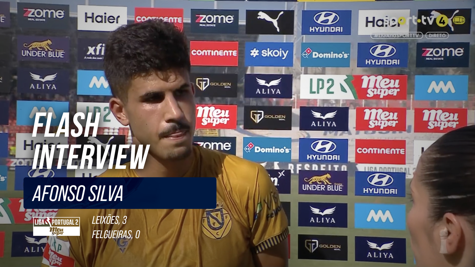 Flash Interview Afonso Silva (Felgueiras)