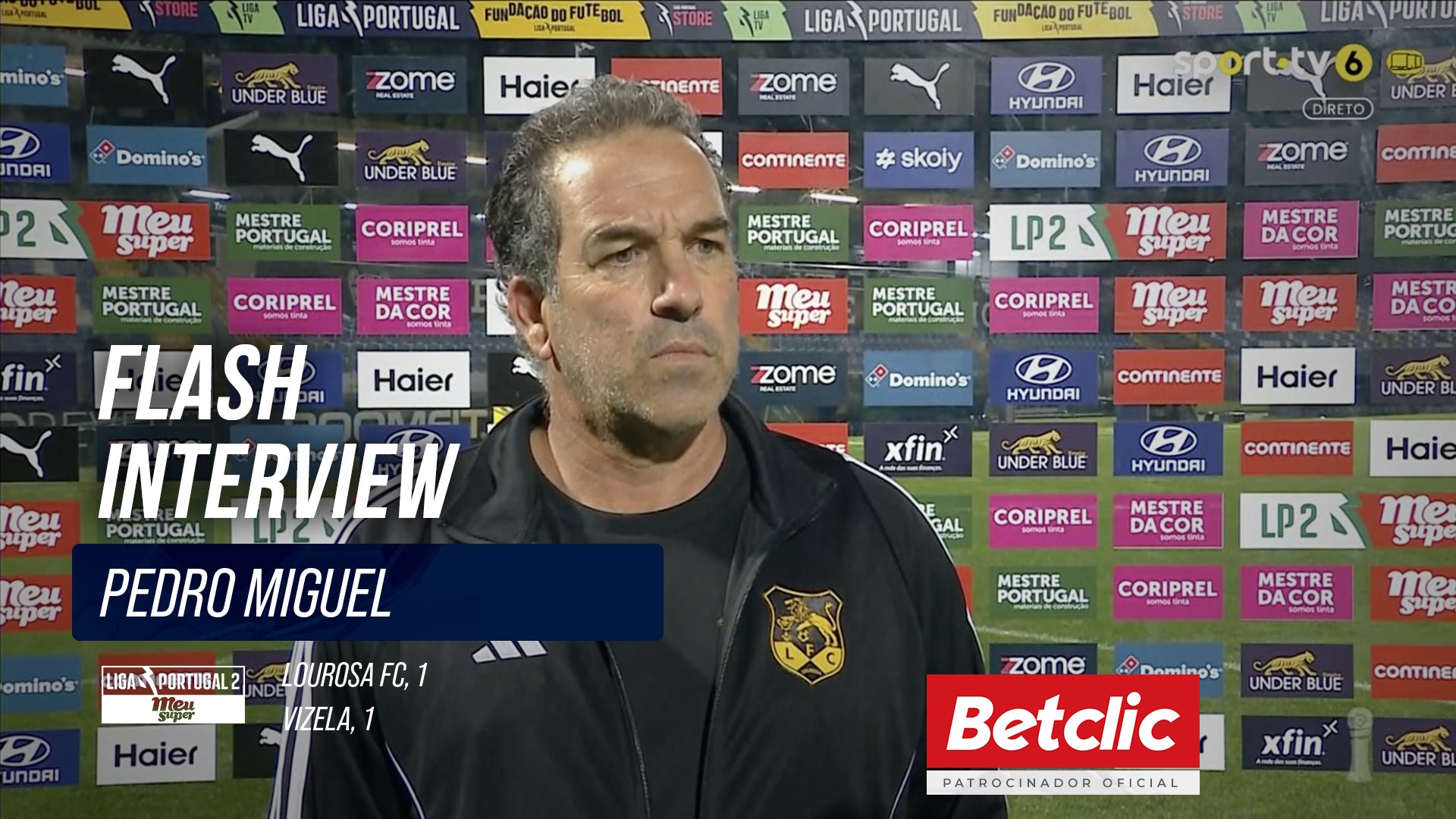 Flash Interview Pedro Miguel (Lourosa FC)