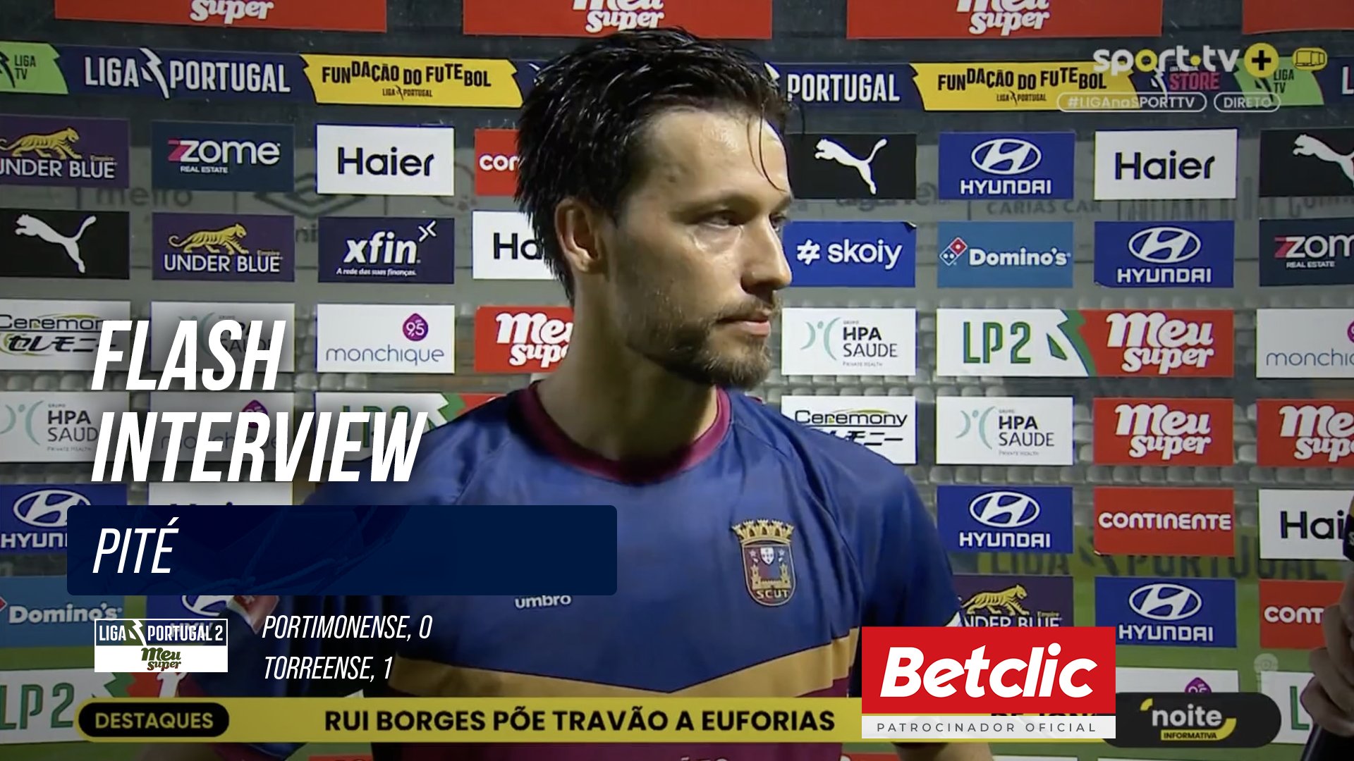 Flash Interview Pité (Torreense)
