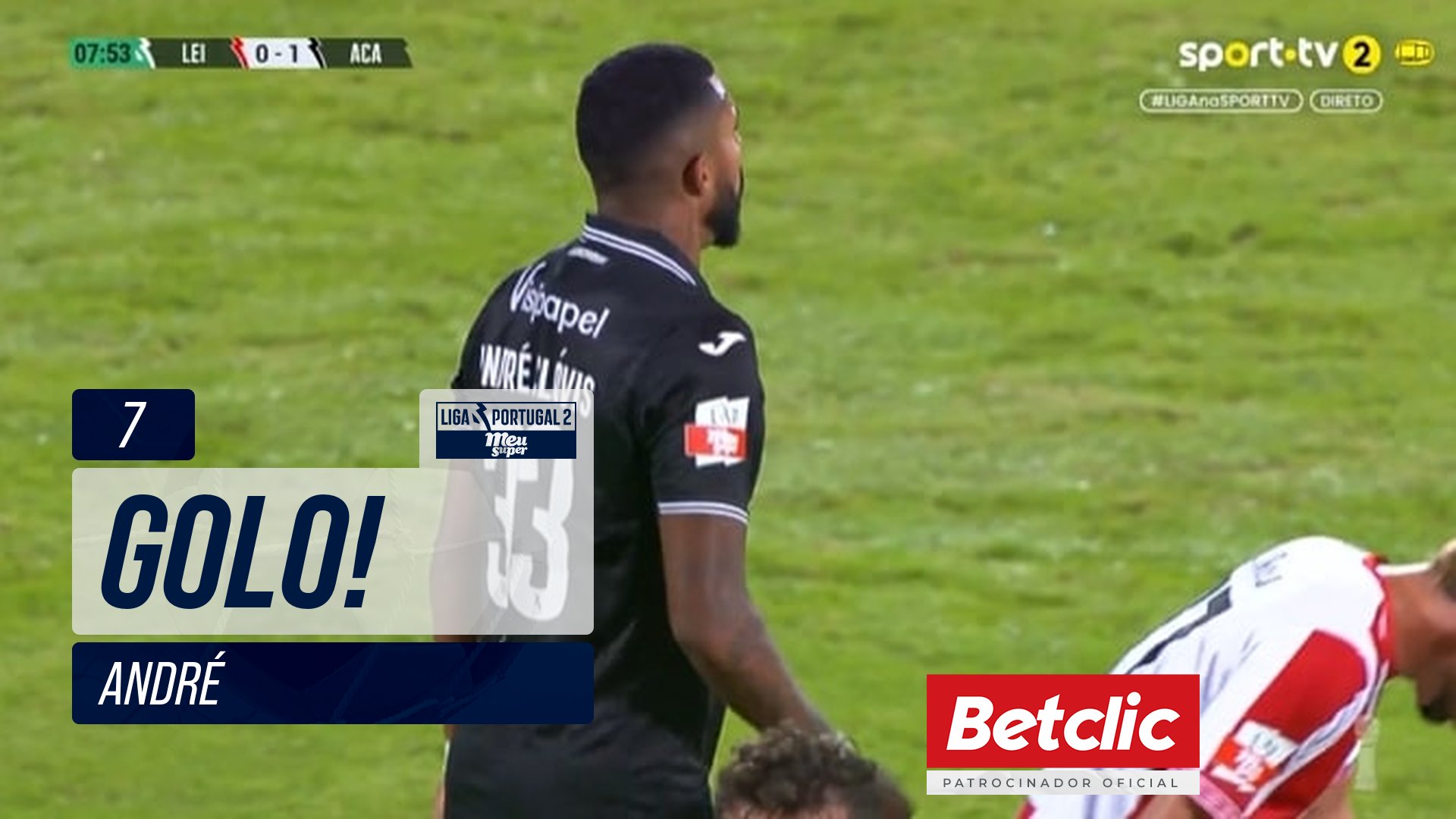 GOLO! Académico, André aos 7', Leixões 0-1 Académico