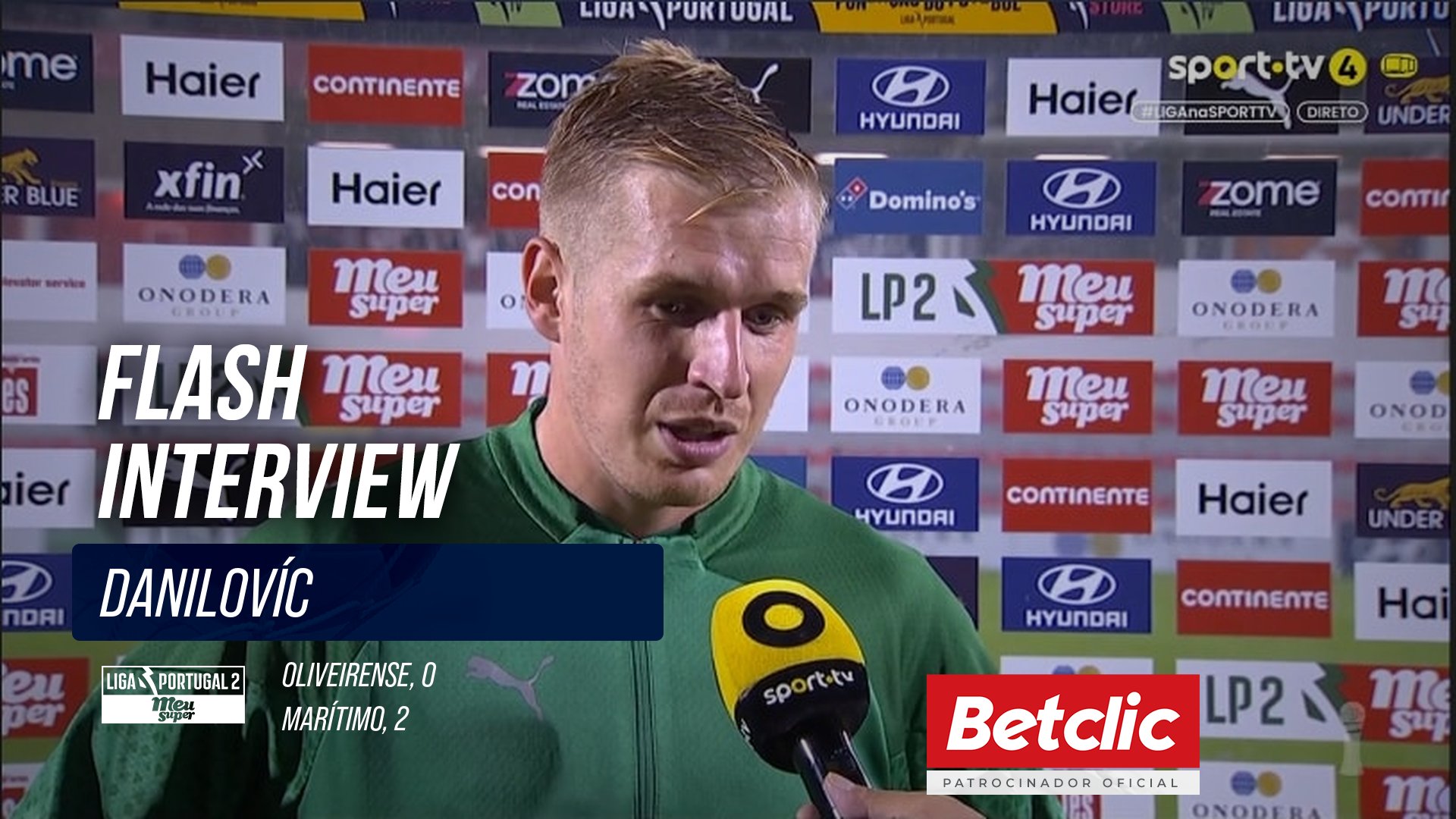 Flash Interview Danilovíc (Marítimo)