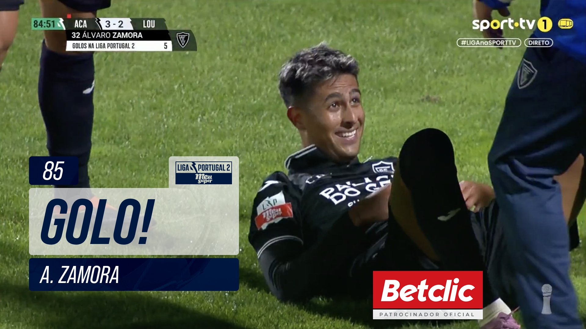 GOLO! Académico, A. Zamora aos 85', Académico 3-2 Lourosa FC