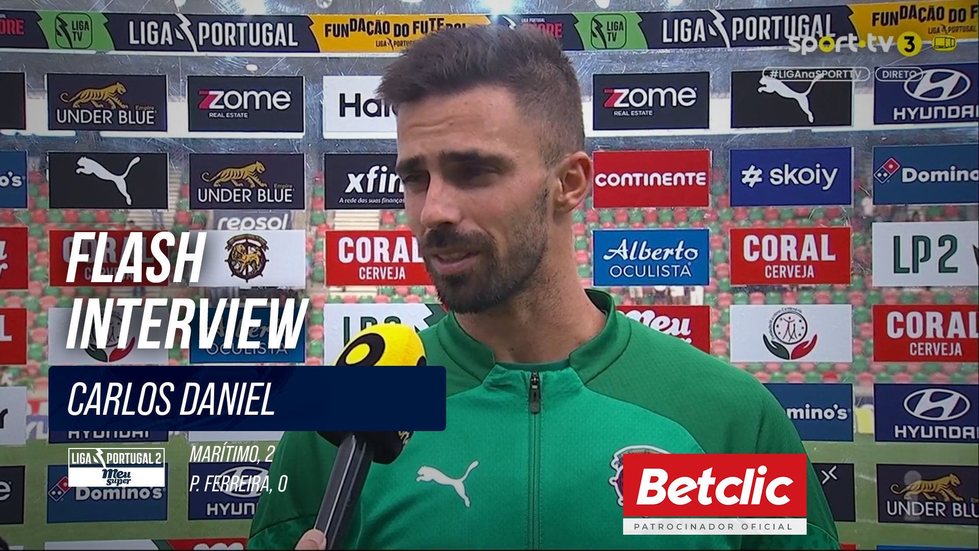 Flash Interview Carlos Daniel (Marítimo)
