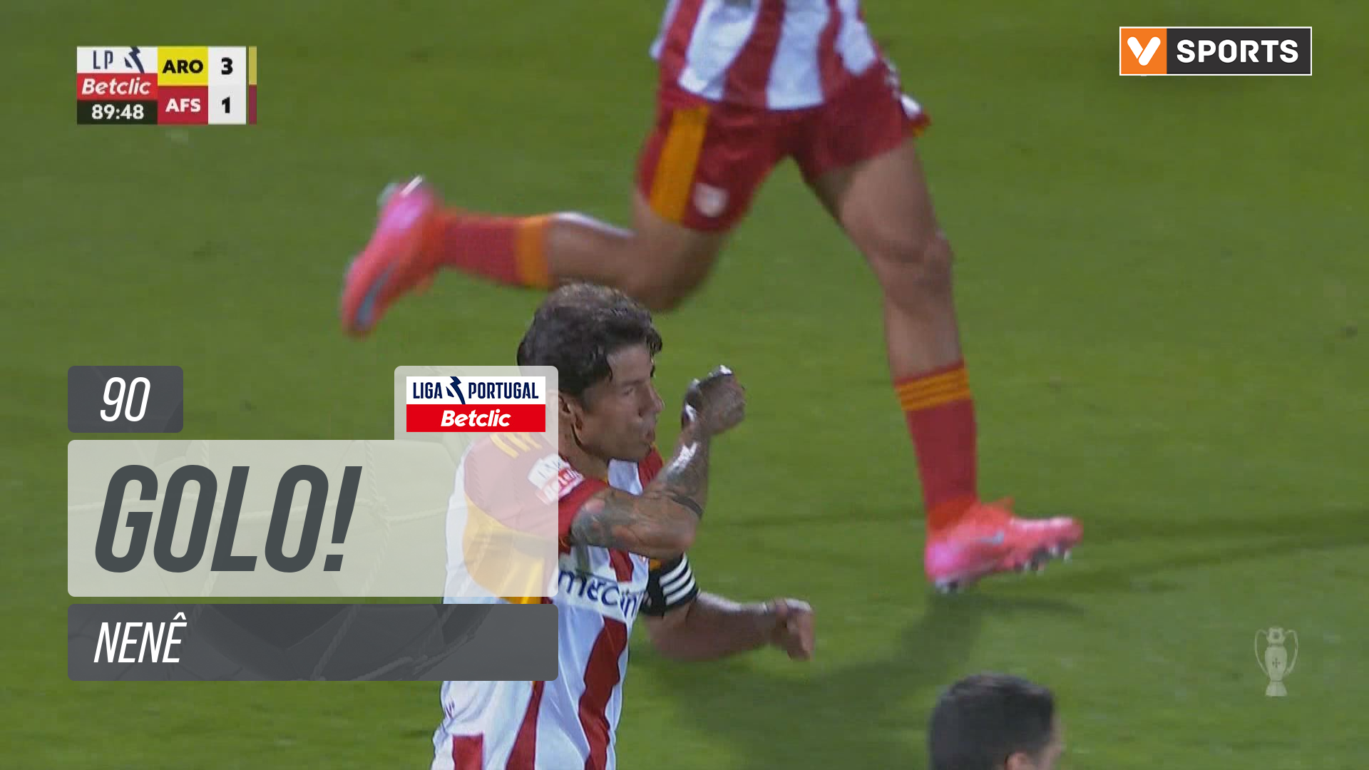Arouca X AVS - AVS, Golo, Nenê, 90m, 3-1