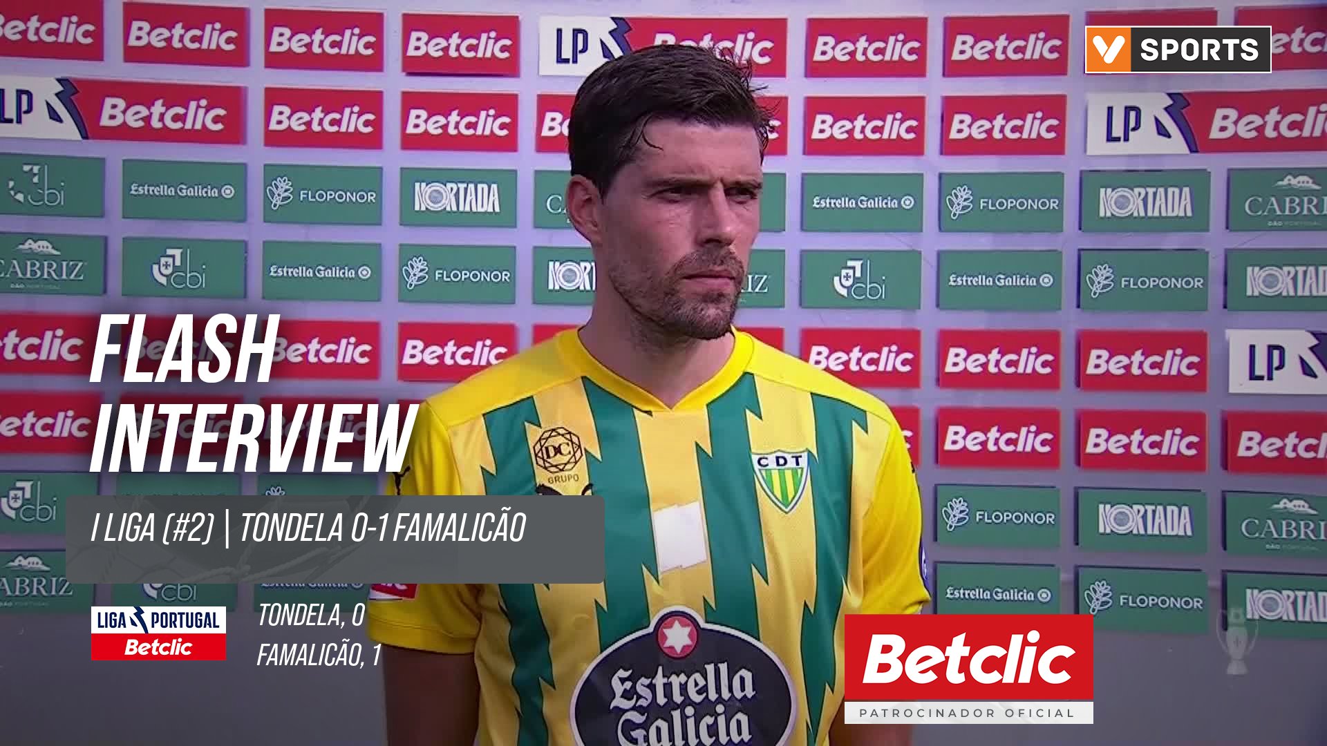 I Liga (#2) | Tondela 0-1 Famalicão: Flash Interview João Afonso